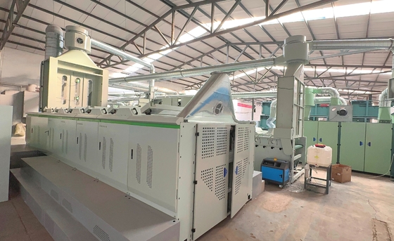 Automatic impurity removal functional Textile Waste Recycling Machine