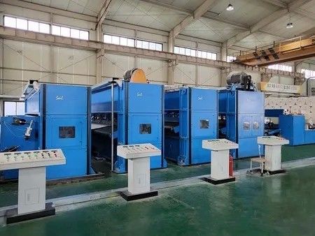 High Capacity Geotextile Felt Needle Punching Production Line PP Nonwoven Making Machine