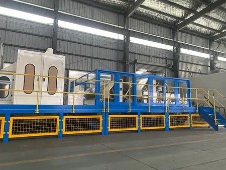 2000 mm 200 - 600 kg/h Macchine ad alta velocità per la cardezzatura Non tessuti Macchine per la cardezzatura di laboratorio