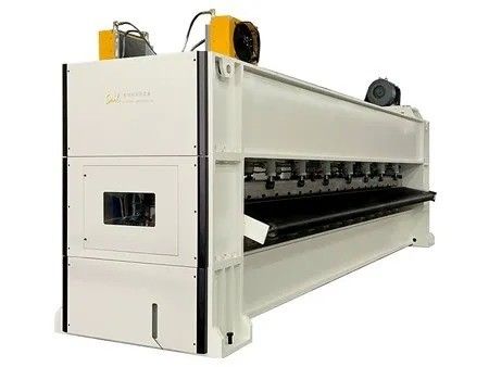 Macchine per perforare aghi a doppia tavola bianche a 600 giri al minuto Macchine per perforare non tessute