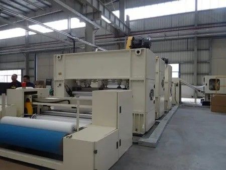 Linea di produzione di perforazione di aghi da 800 grammi per feltri per filtrazione dell'aria non tessuti