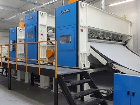 Linea di produzione di feltro non tessuto